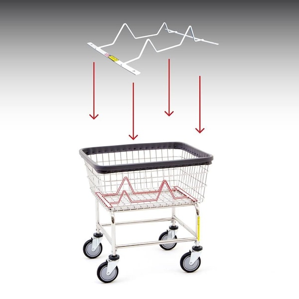 R&B Wire Products No-Ride Basket Device for 100 Series Wire Carts 100BSKINSRT - main